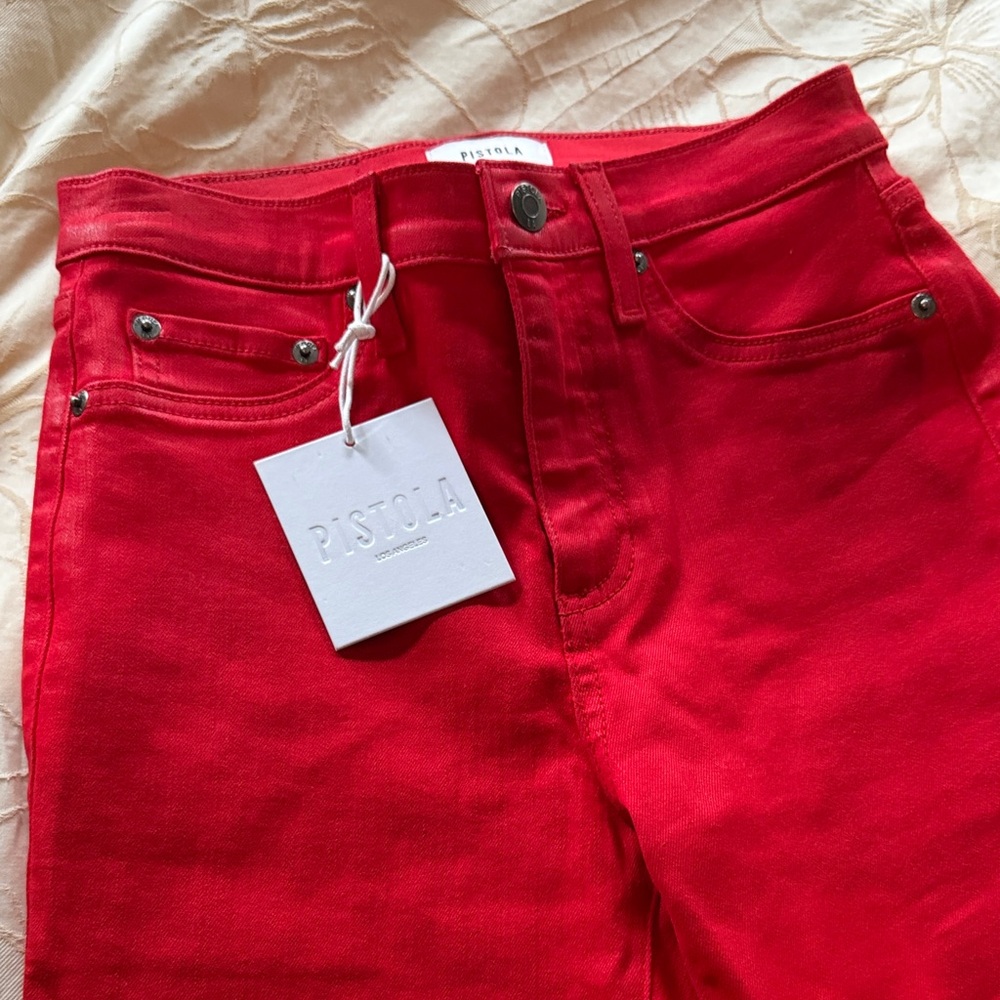 Pistol Red Jeans